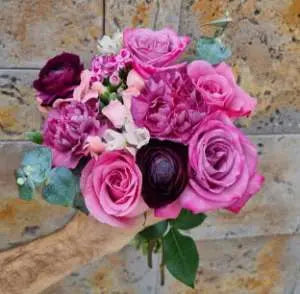 Purple Petals of Love Bouquet