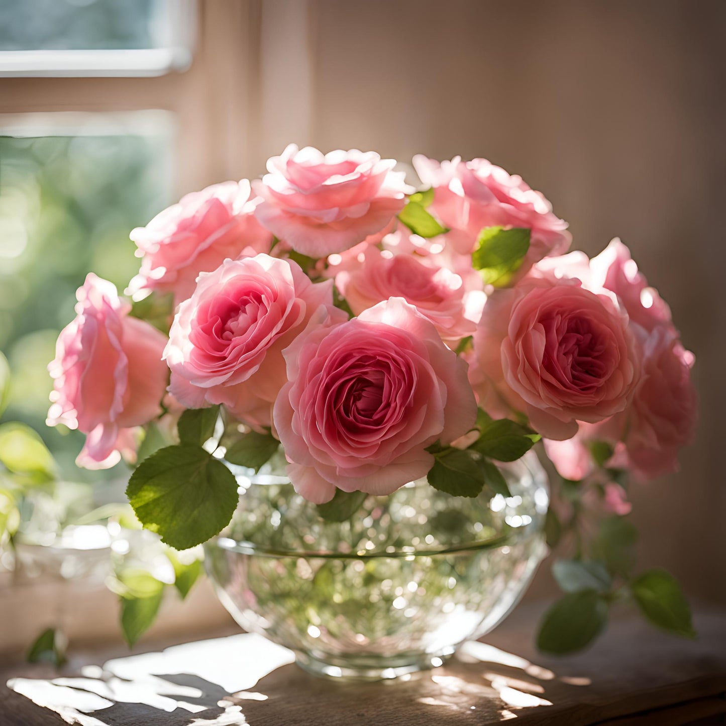 Blush Kiss Rose Bouquet